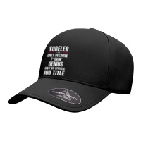 Gift For F Ckin' Genius Yodeler Seamless Cap | Artistshot