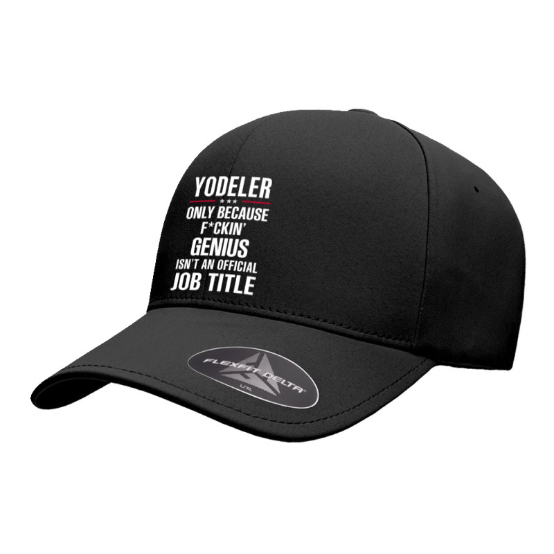 Gift For F Ckin' Genius Yodeler Seamless Cap | Artistshot