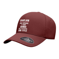 Gift For F Ckin' Genius Chaplain Seamless Cap | Artistshot