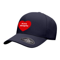 Love Mongolia, Hashtag Heart, Love Mongolia Seamless Cap | Artistshot