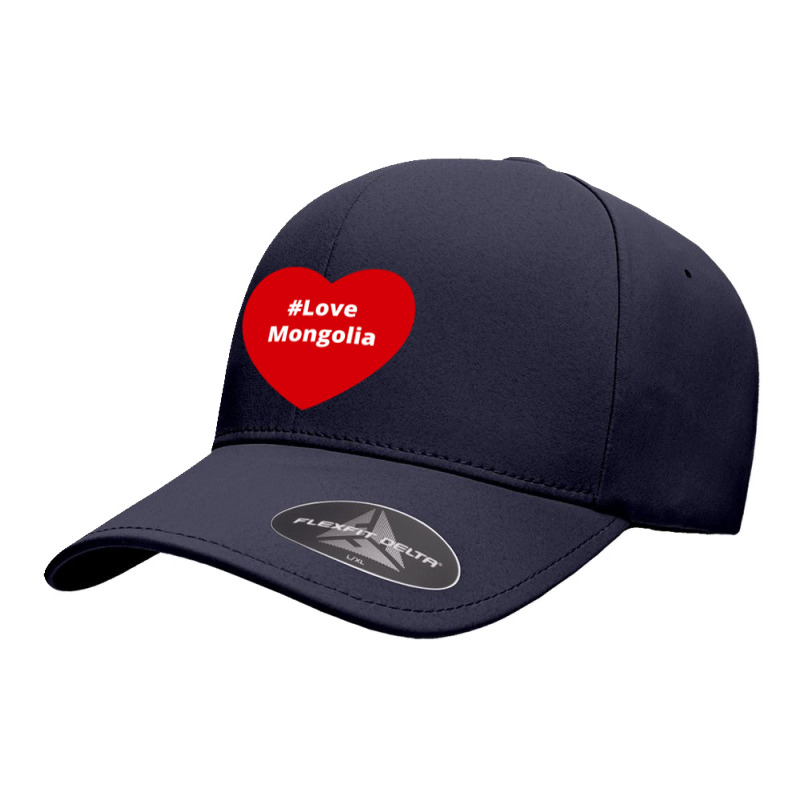 Love Mongolia, Hashtag Heart, Love Mongolia Seamless Cap by chillinxs | Artistshot