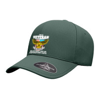 I Am A Veteran My Oath Of Enlistment Has On Expiration Date Seamless Cap | Artistshot