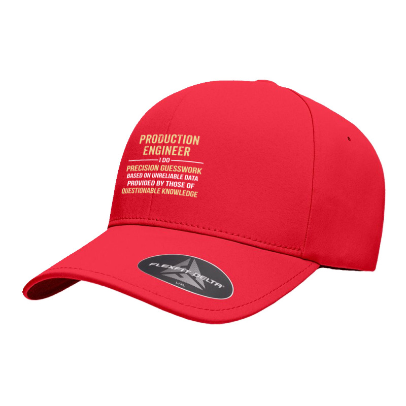 Production Engineer I Do Precision Guesswork. Funny Gift Seamless Cap | Artistshot