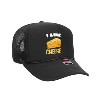 Cheese Lover Foodie Milk Food Dairy Flavor Funny Premium Foam Trucker Hat | Artistshot