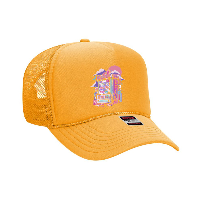 Retro Gaming Machine Foam Trucker Hat | Artistshot