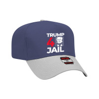 Prison Trump For Prison Trump For Jail Trump 4 Jail T Shirt Adjustable Baseball Cap | Artistshot