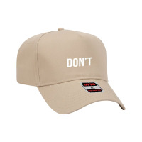 Cool Don't Simple Word Trendy Do Not Dont Adjustable Baseball Cap | Artistshot