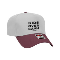 #breakingcodesilence Kids Over Cash Adjustable Baseball Cap | Artistshot