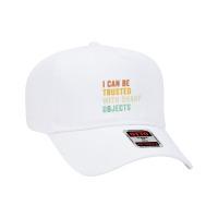 I Can Be Trusted With Sharp Objects  (3) Adjustable Baseball Cap | Artistshot