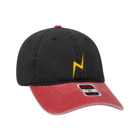 Lightning Bolt (yellow) Dyed Cap | Artistshot