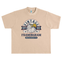 Retro Bald Eagle Framingham Massachusetts Vintage Limited Edition Urban Heavy T-shirt | Artistshot