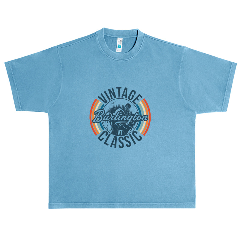 I Love Burlington Vermont Retro Vintage Classic Limited Edition Urban Heavy T-shirt | Artistshot