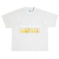 Excavator Heavy Equipment Operator Plan For Today Urban Heavy T-shirt | Artistshot