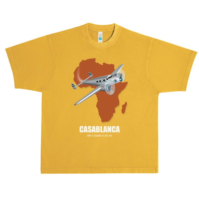 Casablanca Alternative Movie Poster Urban Heavy T-shirt by cm-arts | Artistshot