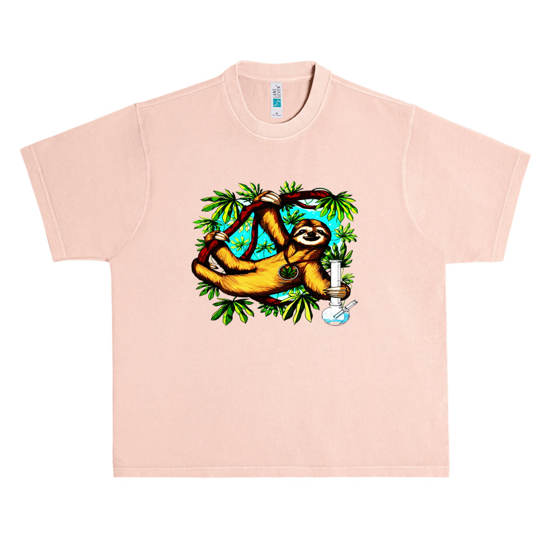 Sloth Weed Stoner Urban Heavy T-shirt | Artistshot