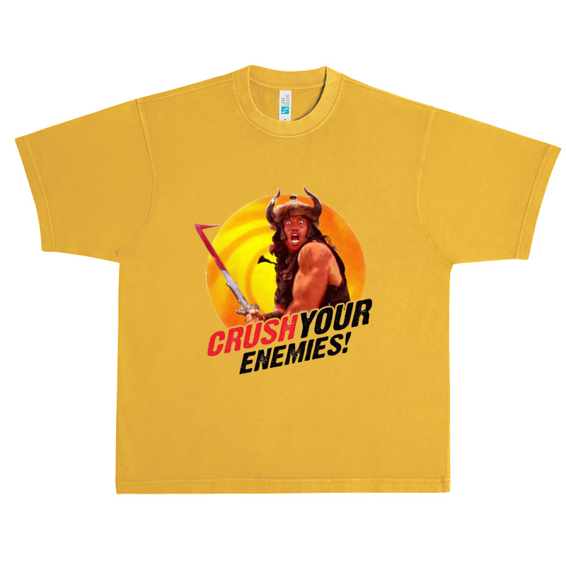 Crushs Your Enemies Merch Urban Heavy T-shirt by dhita irwanda | Artistshot