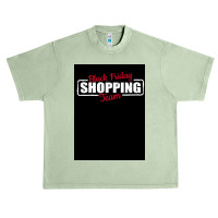 Black Friday Shopping Team   Red White Urban Heavy T-shirt | Artistshot