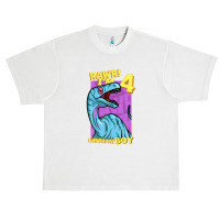 Rawr! I'm 4 Birthday Boys 4th Birthday Dino Noasaurus Urban Heavy T-shirt | Artistshot