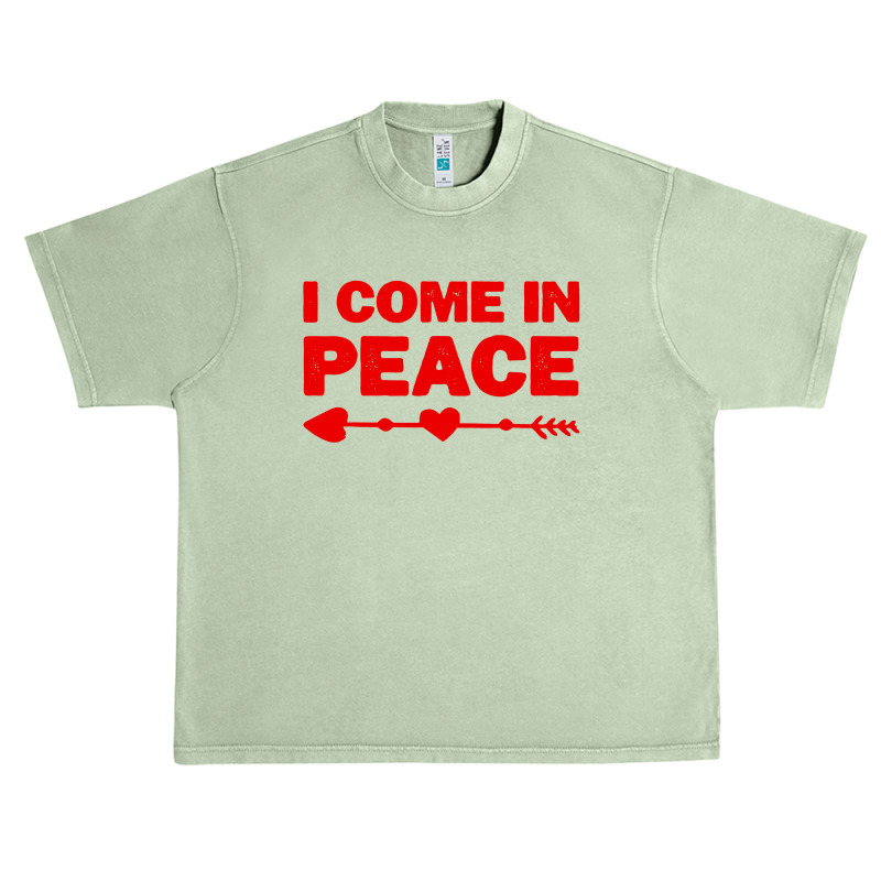 I Come In Peace Urban Heavy T-shirt | Artistshot