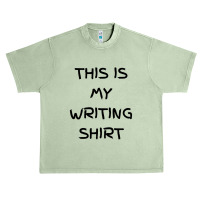 This Is My Writing Urban Heavy T-shirt | Artistshot