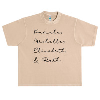 Kamala Michelle Elizabeth And Ruth Feminist Women Rbg 2020 Sweatshirt Urban Heavy T-shirt | Artistshot