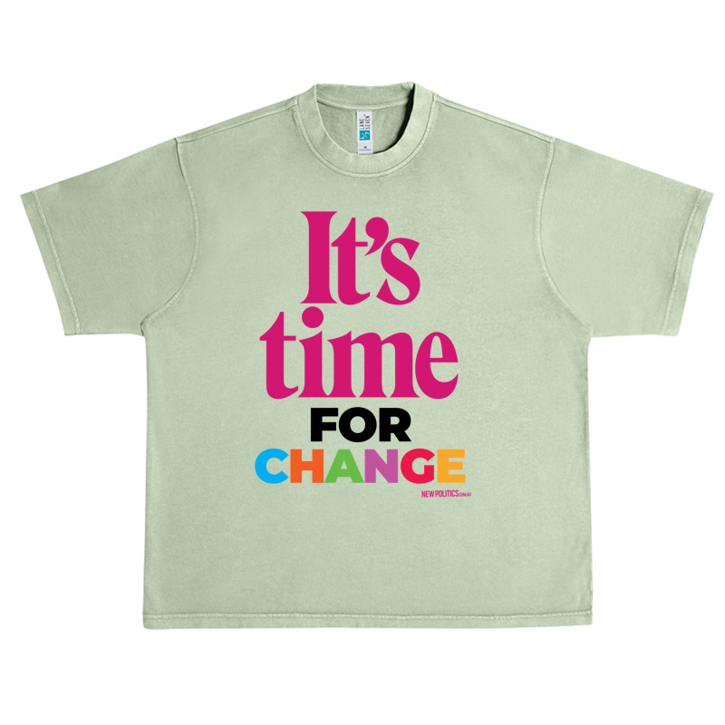 It’s Time … For Change Urban Heavy T-shirt by GEORGEJUBILEE | Artistshot