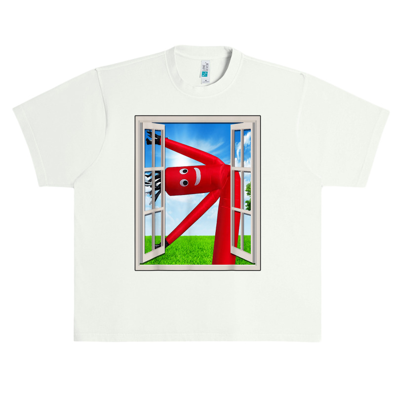 Wacky Waving Inflatable Tube Man Air Dancer In Window Urban Heavy T-shirt by CurtisStout | Artistshot