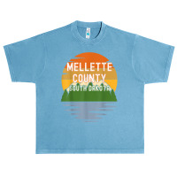 From Mellette County South Dakota Vintage Sunset T Shirt Urban Heavy T-shirt | Artistshot