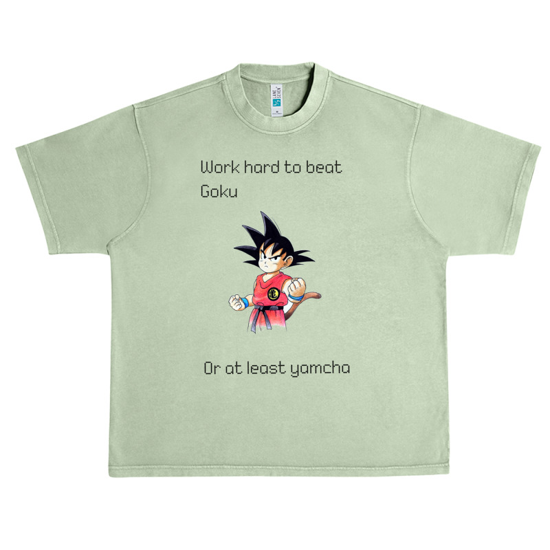 Goku And Workout Urban Heavy T-shirt by SANDRAWILLIAMS | Artistshot