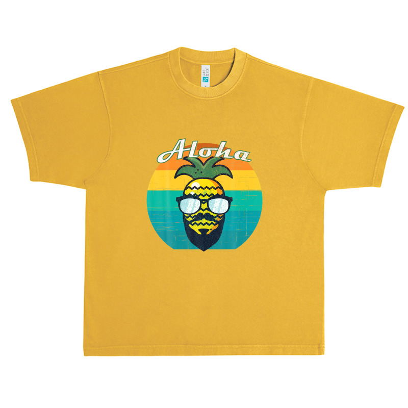 Aloha Hawaii Hawaiian Island Shirt Beard This Is My Hawaiian Urban Heavy T-shirt by houltonbennjamin | Artistshot