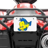 Flounder Atv License Plate | Artistshot