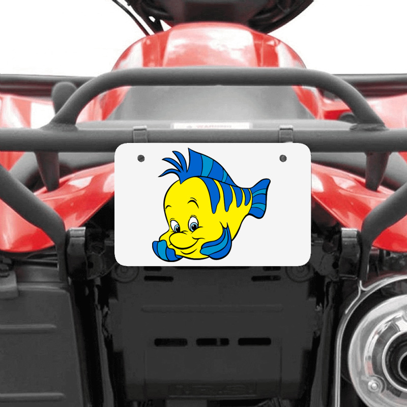 Flounder Atv License Plate | Artistshot