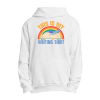 This Is My Writing Shirt T Shirt Urban Pullover Hoodie | Artistshot