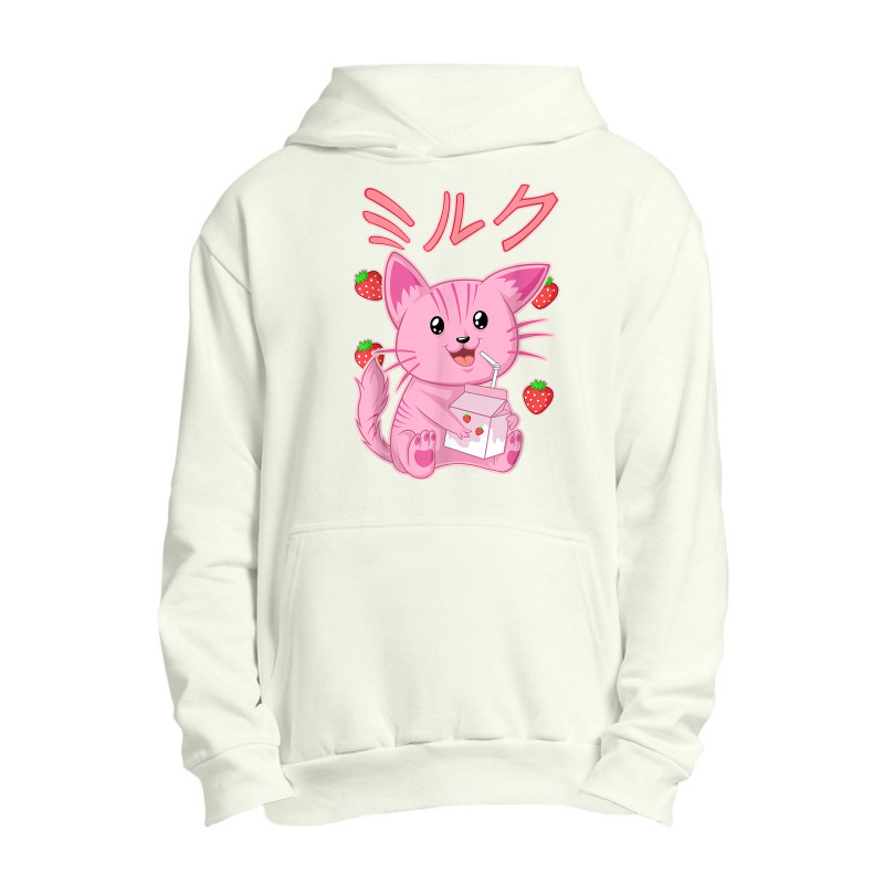 Japanese Anime Otaku Strawberry Milkshake Clothes Urban Pullover Hoodie by kevinnichols | Artistshot