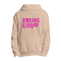 Womens Fighter Girl Boxer Athlete Urban Pullover Hoodie | Artistshot