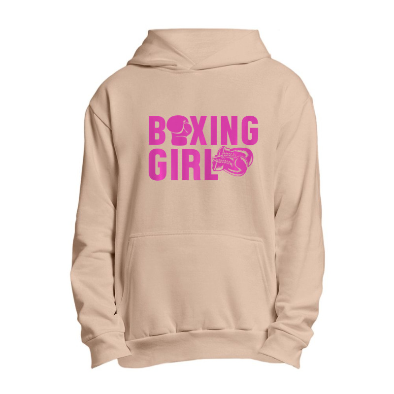 Womens Fighter Girl Boxer Athlete Urban Pullover Hoodie | Artistshot