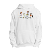 Dog Ghost Spooky Season Ghost Halloween Groovy Retro Urban Pullover Hoodie | Artistshot