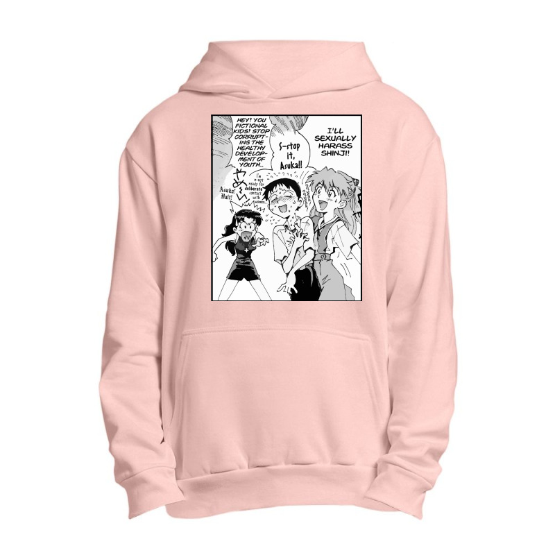 Eva Funny Scene Urban Pullover Hoodie | Artistshot