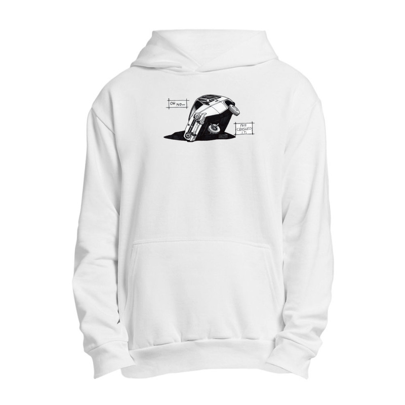 Reliant Robin In Its Natural Habitat Urban Pullover Hoodie by HectorMarroquin | Artistshot