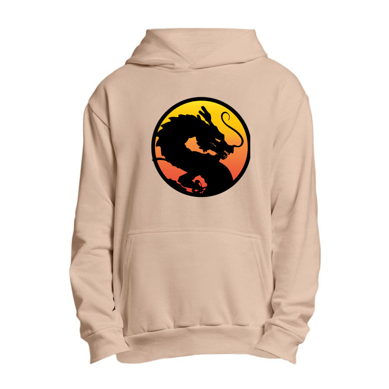 Z Fighter Kombat A Gradient 2 Urban Pullover Hoodie by PierceKnight | Artistshot