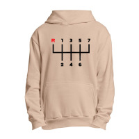 Manual Transmission Gear Shift Pattern (7 Speed) Tank Top Urban Pullover Hoodie | Artistshot