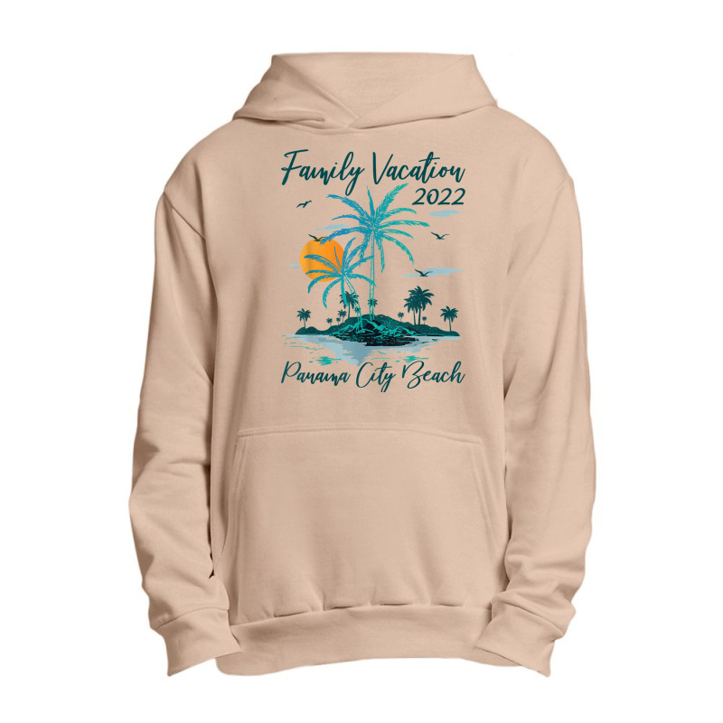 Vintage Family Vacation 2022 Florida Panama City Beach Urban Pullover Hoodie by JaronKennedy | Artistshot