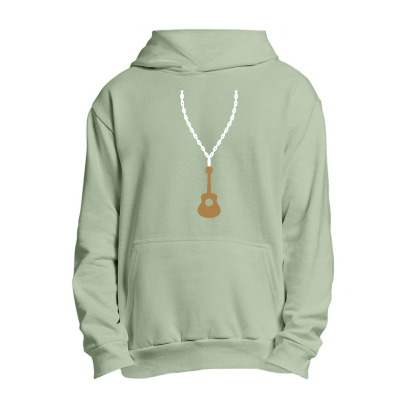 Collana D'oro Chitarrista Chitarra Urban Pullover Hoodie by DJ Art | Artistshot