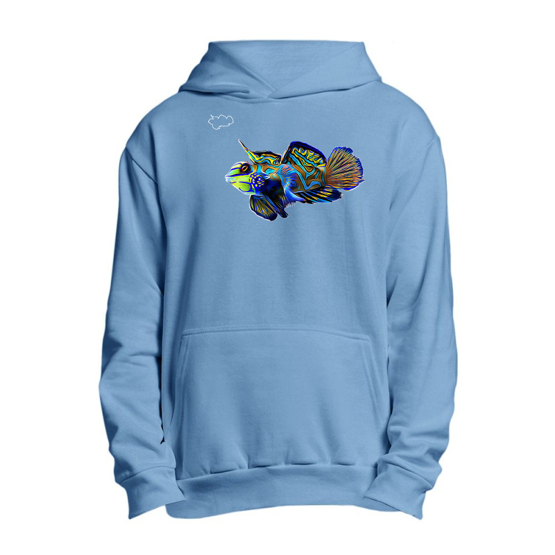 Mandarin Goby Dragonet Saltwater Reef Aquarium Fish Tank Premium Urban Pullover Hoodie by kevinnichols | Artistshot