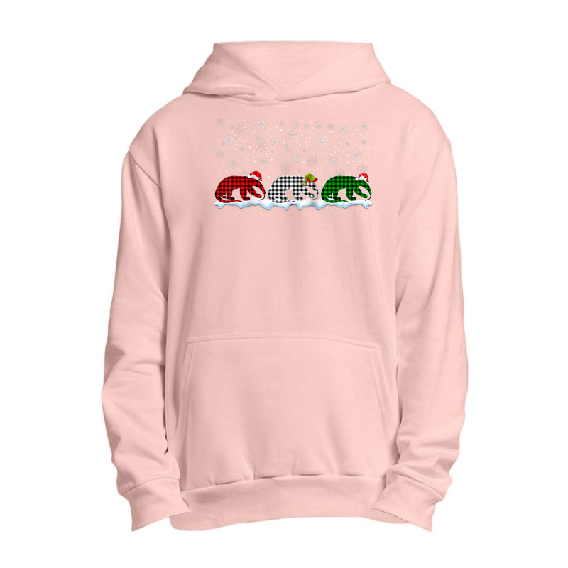 Merry Christmas Santa Xmas Funny Anteater Animals Lover Raglan Basebal Urban Pullover Hoodie | Artistshot