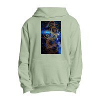 Time Lord Writing (blue) Urban Pullover Hoodie | Artistshot