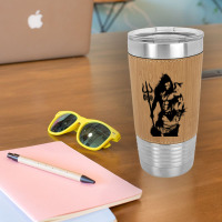 Lord Shiva Art Angry Trishul Leatherette Tumbler | Artistshot