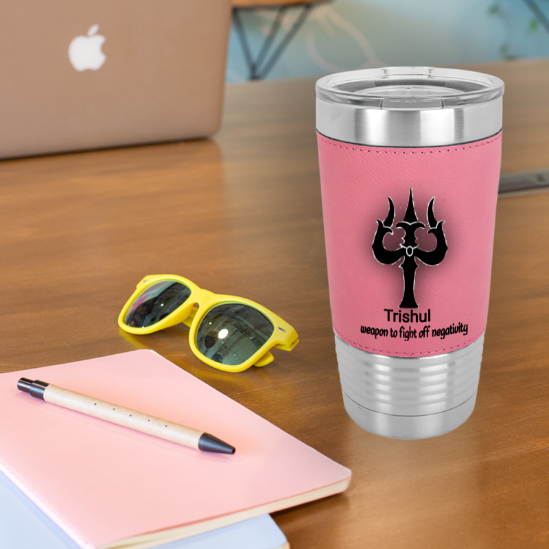 Trishul Art Work Leatherette Tumbler | Artistshot