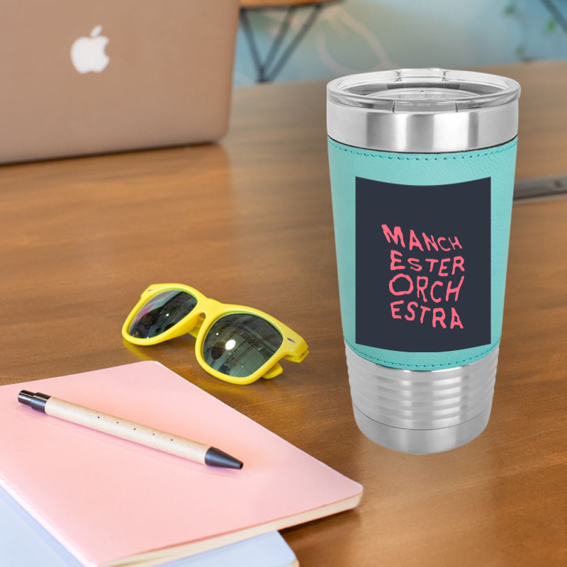 Manchester Orchestra Merch Leatherette Tumbler | Artistshot