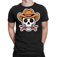 Kawaii Skull Cowboy T-shirt | Artistshot